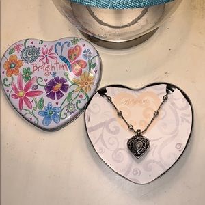 Brighton heart necklace
